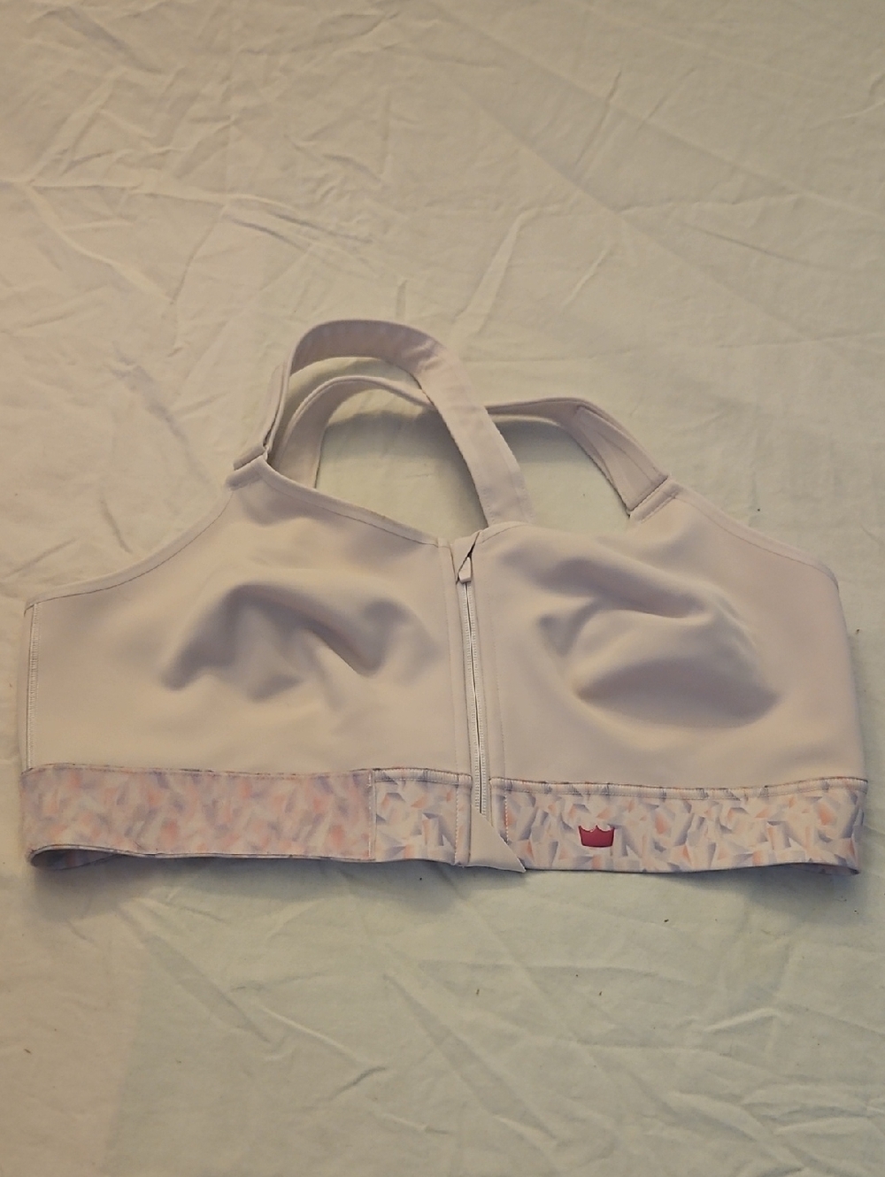 SHEFIT Light Pink Moisture-Wicking Sports Bra